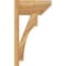 Ekena Millwork Westlake Slat Rough Sawn Outlooker, Western Red Cedar, 8"W x 16"D x 28"H OUT08X16X28WTL06RWR - alternate 3
